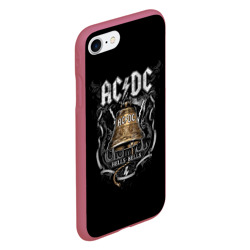 Чехол для iPhone 7/8 матовый AC/DC - hells bells - фото 2