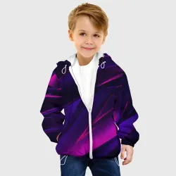 Детская куртка 3D Geometry stripes neon - фото 2