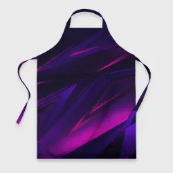 Фартук 3D Geometry stripes neon
