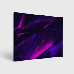 Холст прямоугольный Geometry stripes neon
