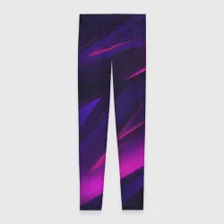 Леггинсы 3D Geometry stripes neon