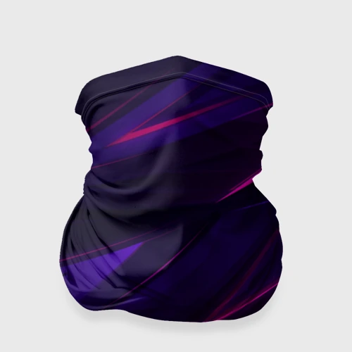 Бандана-труба 3D Geometry stripes neon