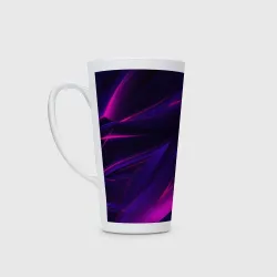 Кружка Латте Geometry stripes neon