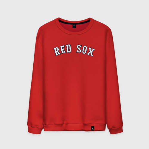 Мужской свитшот хлопок Red sox, цвет красный