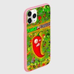 Чехол для iPhone 11 Pro Max матовый Plants vs Zombies - фото 2