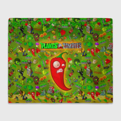 Плед 3D Plants vs Zombies