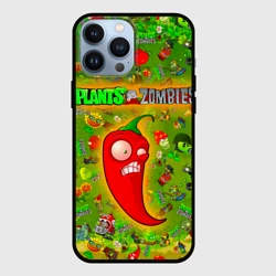 Чехол для iPhone 13 Pro Max Plants vs Zombies