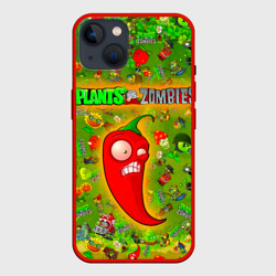Plants vs Zombies – Чехол для iPhone 14 с принтом купить