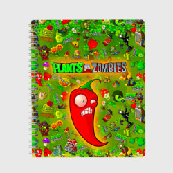 Тетрадь Plants vs Zombies