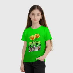 Детская футболка 3D Plants vs zombies - фото 2