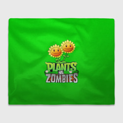 Плед 3D Plants vs zombies