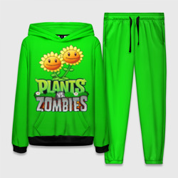 Женский костюм с толстовкой 3D Plants vs zombies