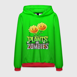 Мужская толстовка 3D Plants vs zombies