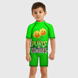 Детский купальный костюм 3D Plants vs zombies - фото 2