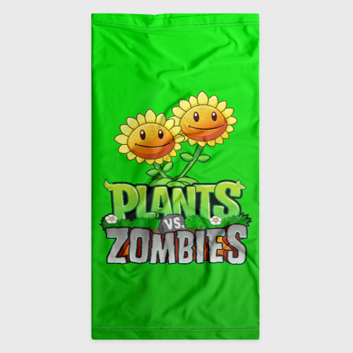 Бандана-труба 3D Plants vs zombies, цвет 3D печать - фото 7