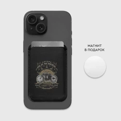 Картхолдер Magsafe магнитный Old school custom bike - фото 2