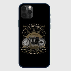 Чехол для iPhone 12 Pro Old school custom bike