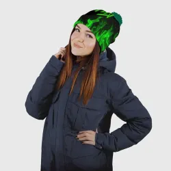 Шапка 3D c помпоном Ария - фото 2