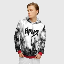 Мужская толстовка 3D на молнии Ария - фото 2