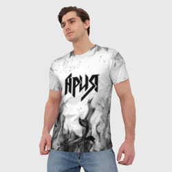 Мужская футболка 3D Ария - фото 2