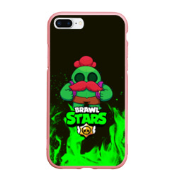 Чехол для iPhone 7Plus/8 Plus матовый Brawl Stars