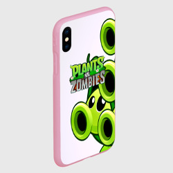 Чехол для iPhone XS Max матовый Растения против зомби - фото 2