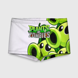Детские купальные плавки 3D Растения против зомби