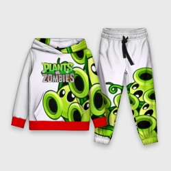 Детский костюм с толстовкой 3D Растения против зомби