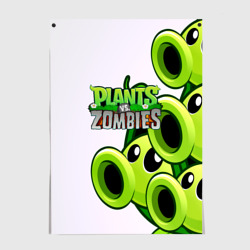 Постер Растения против зомби