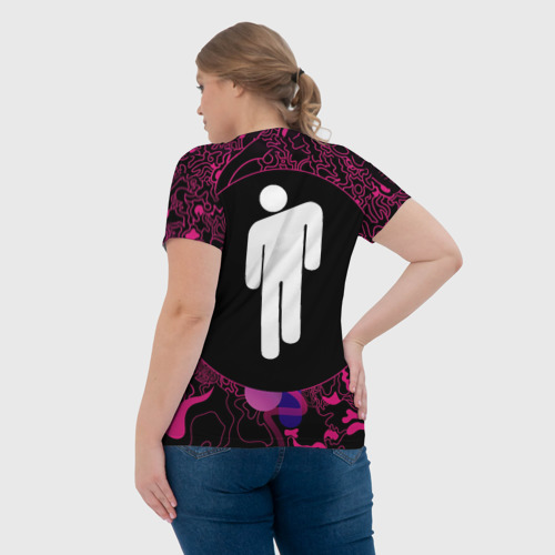 Женская футболка 3D BILLIE EILISH - фото 7