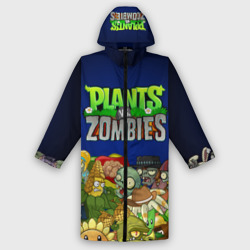 Мужской дождевик 3D Plants vs zombies