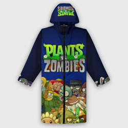 Женский дождевик 3D Plants vs zombies