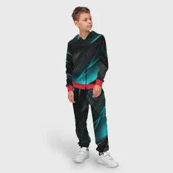 Детский костюм 3D Geometry stripes neon - фото 2