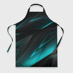 Фартук 3D Geometry stripes neon