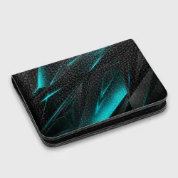 Картхолдер с принтом Geometry stripes neon