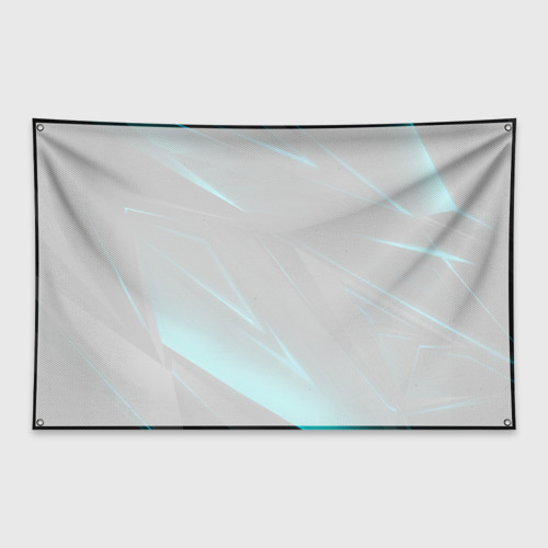 Флаг-баннер Geometry stripes neon - фото 2