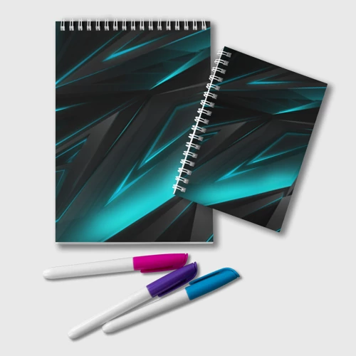 Блокнот Geometry stripes neon