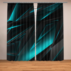 Фотошторы Geometry stripes neon