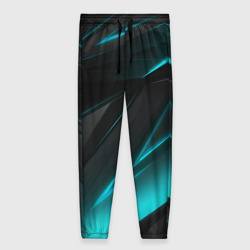 Женские брюки 3D Geometry stripes neon