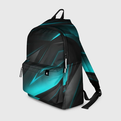 Рюкзак 3D Geometry stripes neon
