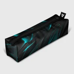 Пенал школьный 3D Geometry stripes neon