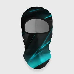 Балаклава 3D Geometry stripes neon