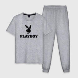 Мужская пижама хлопок Playboy