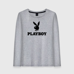 Женский лонгслив хлопок Playboy