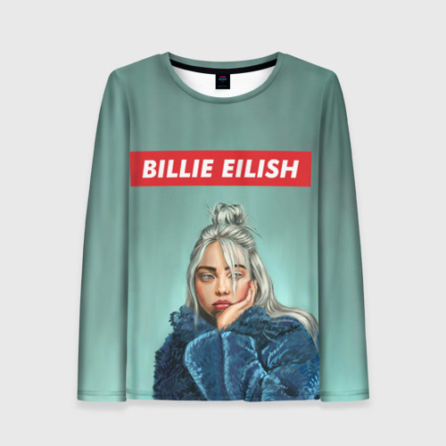 Женский Лонгслив BILLIE EILISH (с рукавами 3D)