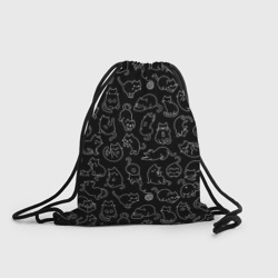 Рюкзак-мешок 3D Такие Разные Котейки