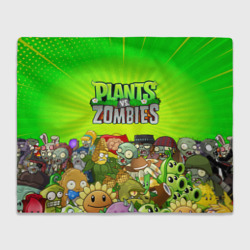 Плед 3D Plants vs zombies