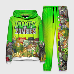 Мужской костюм с толстовкой 3D Plants vs zombies