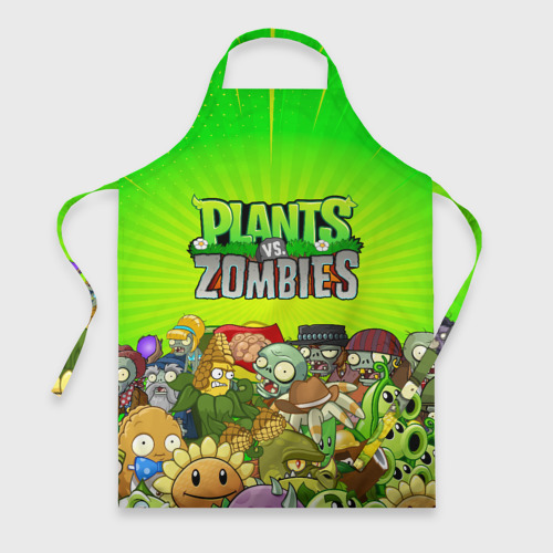 Фартук 3D Plants vs zombies