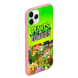 Чехол для iPhone 11 Pro Max матовый Plants vs zombies - фото 2